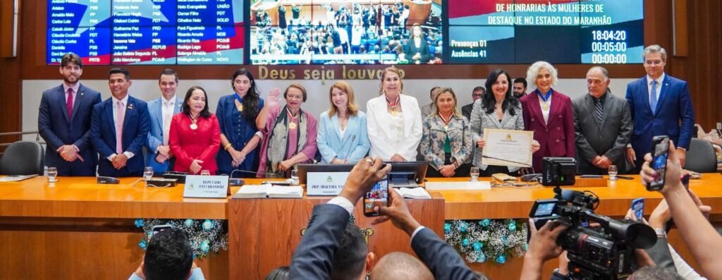 Em Sessão Solene, Alema homenageia mulheres de destaque com honrarias do Legislativo Maranhense