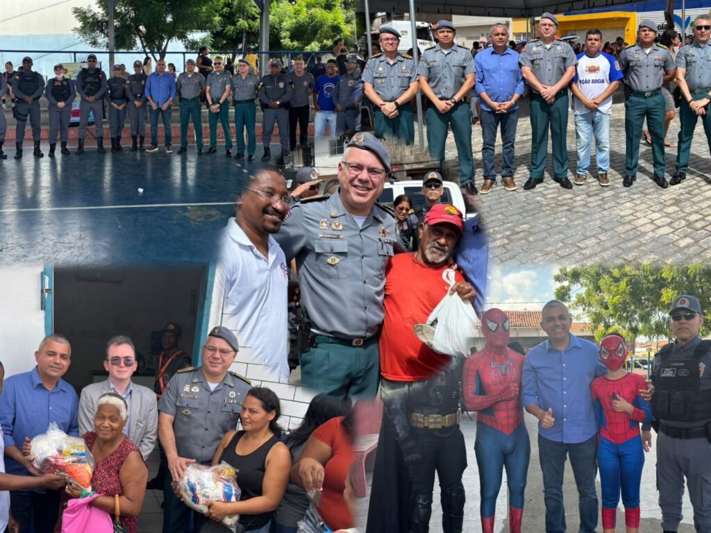 Polícia Militar do Maranhão realiza grande ação social no João de Deus em comemoração aos 189 anos da corporação Polícia Militar do Maranhão realiza grande ação social no João de Deus em comemoração aos 189 anos da corporação