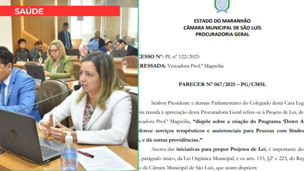 Projeto de autoria da Professora Magnólia, prioriza inclusão para pessoas com Síndrome de Down assegurando rede de apoio na saúde