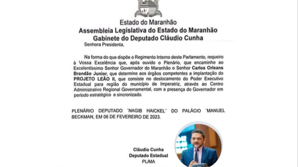 Nova Sede Administrativa “Leão II” Gera Polêmica, Mas Promete Benefícios ao Sul do Maranhão. Nova Sede Administrativa “Leão II” Gera Polêmica, Mas Promete Benefícios ao Sul do Maranhão.