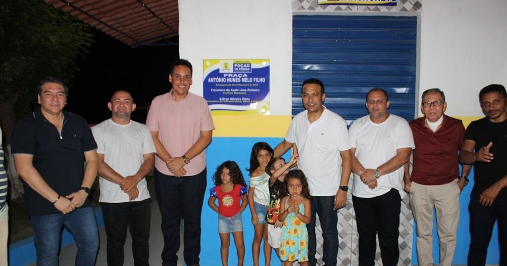 Deputado Júnior Cascaria e prefeito Francisco Pinheiro entregam obras para a população de Poção de Pedras