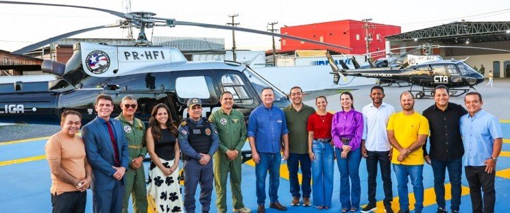 Governo do Maranhão amplia Segurança com a entrega do Heliponto e Hangar da Base do CTA Em Imperatriz Governo do Maranhão amplia Segurança com a entrega do Heliponto e Hangar da Base do CTA Em Imperatriz