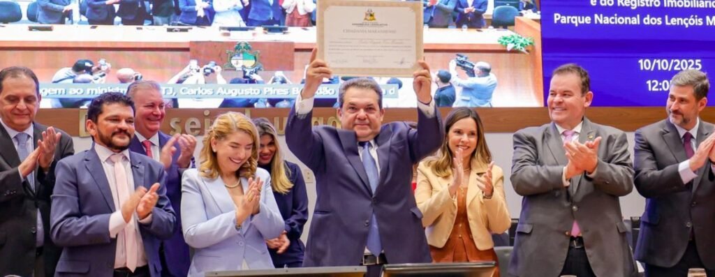 Alema concede Título de Cidadão Maranhense e Medalha Manuel Beckman a ministro Carlos Augusto Pires Alema concede Título de Cidadão Maranhense e Medalha Manuel Beckman a ministro Carlos Augusto Pires