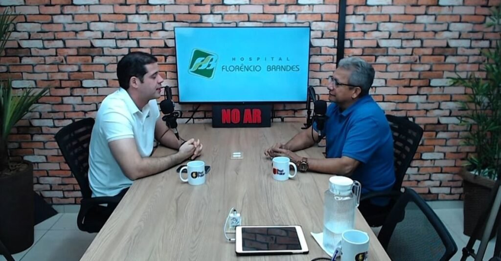 Dr. Adriano e o radialista Raimundo Carvalho anunciaram, durante um podcast, o investimento de R$ 450 mil destinado pelo Deputado Estadual Eric Costa para a realização de mais de 200 cirurgias em Barra do corda