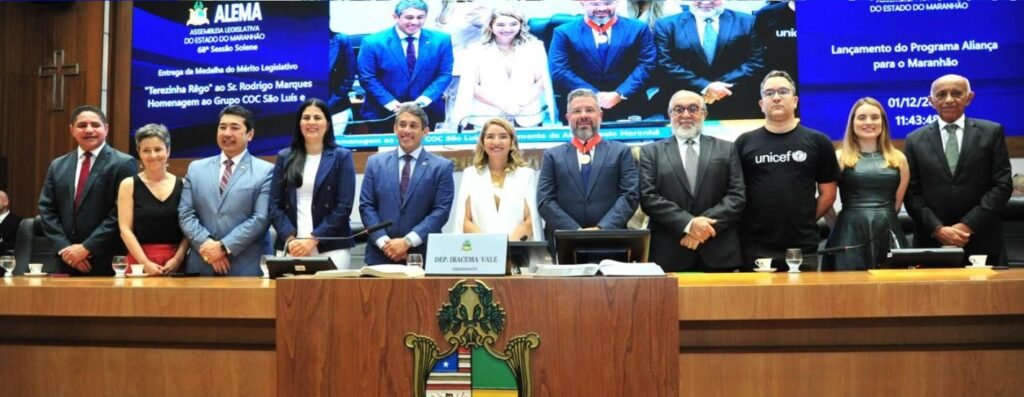 Assembleia homenageia Rodrigo Marques e promove lançamento do programa ‘Aliança pelo Maranhão’ Assembleia homenageia Rodrigo Marques e promove lançamento do programa ‘Aliança pelo Maranhão’