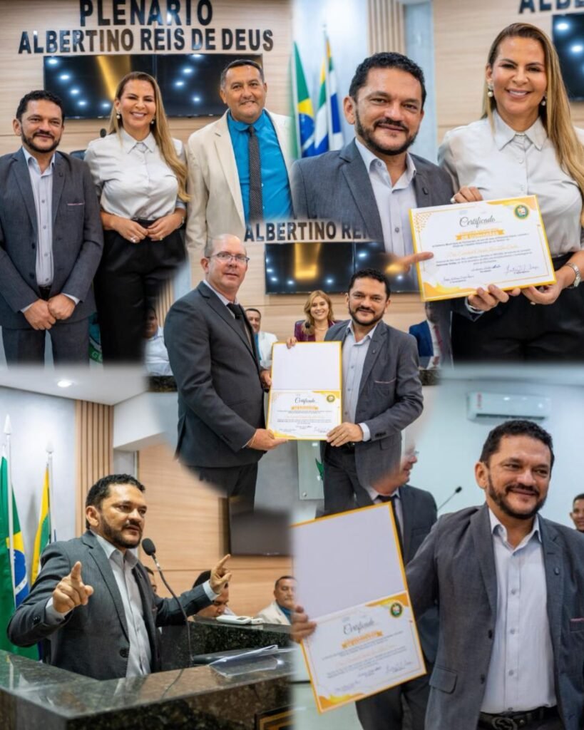 Cláudio Cunha recebe título de Cidadão Vimaranense em solenidade na Câmara Municipal