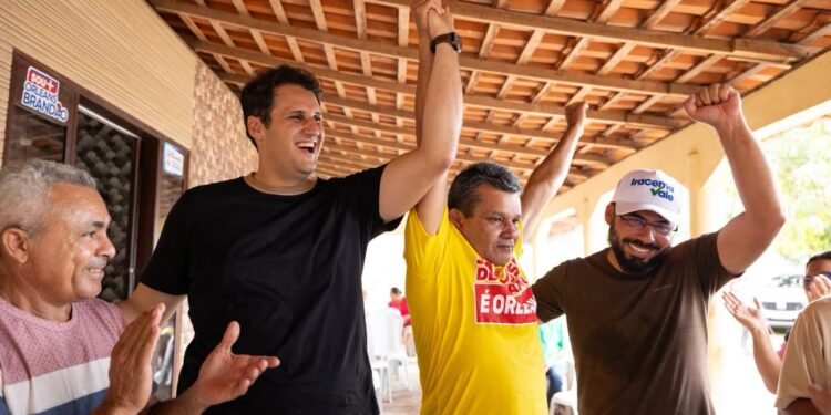 Orleans Brandão é recebido por comunidades de São José de Ribamar em apoio à sua pré-candidatura