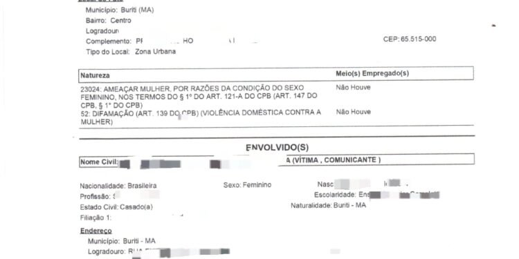 “Jornalista” do baixo-parnaíba é alvo de medida protetiva por ameaças e violência psicológica contra ex-companheira no Maranhão
