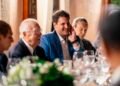 Orleans Brandão recebe apoio da cúpula do MDB em jantar oferecido por José Sarney em Brasília