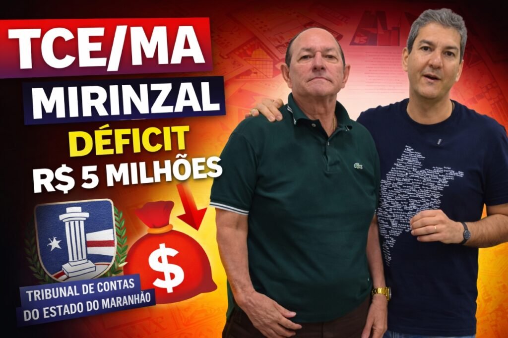 Herança Maldita: Contas no Vermelho TCE Aponta Rombo de R$ 5 Milhões em Mirinzal e Alerta para Descontrole Financeiro na Gestão do Ex prefeito Amaury Almeida Herança Maldita: Contas no Vermelho TCE Aponta Rombo de R$ 5 Milhões em Mirinzal e Alerta para Descontrole Financeiro na Gestão do Ex prefeito Amaury Almeida