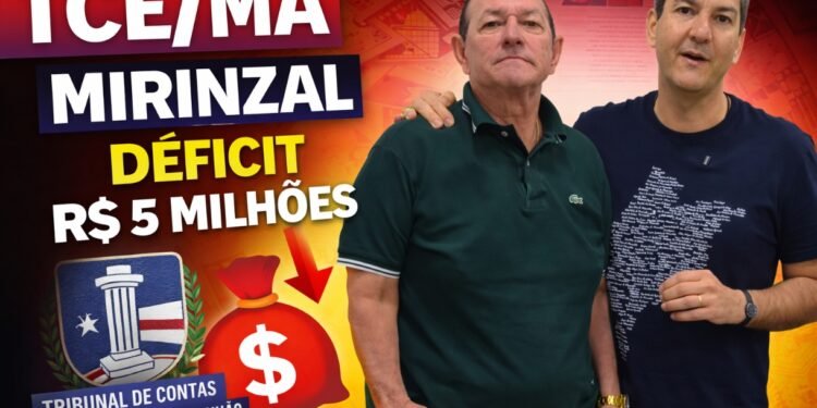 Herança Maldita:  Contas no Vermelho TCE Aponta Rombo de R$ 5 Milhões em Mirinzal e Alerta para Descontrole Financeiro na Gestão do Ex prefeito Amaury Almeida