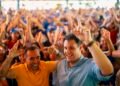 Em São Raimundo das Mangabeiras, população declara apoio a Orleans Brandão