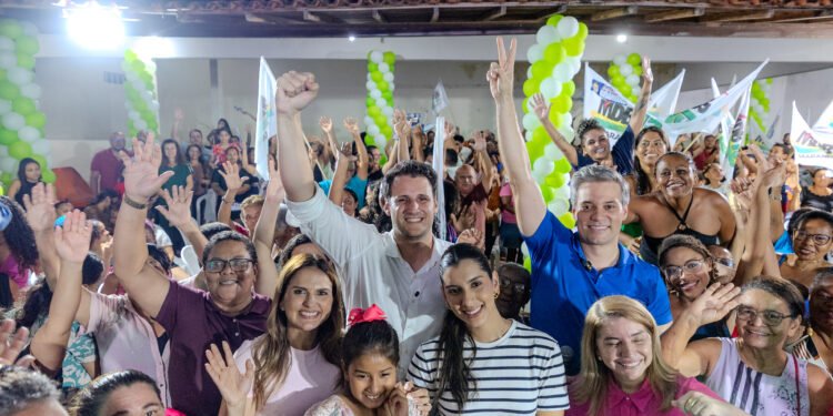 Em ato com Thay e Neto Evangelista, Orleans Brandão reafirma compromisso por mais inclusão social