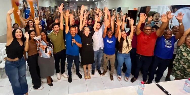Vereador Edson Gaguinho reúne dezenas de lideranças e apresenta Rui Jorge como seu pré-candidato a Deputado Estadual