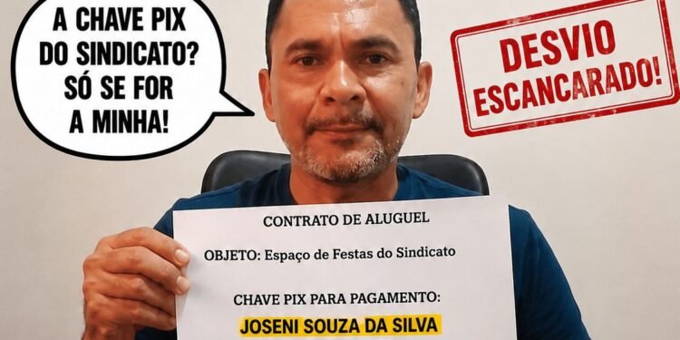 Pagamento de aluguel para a conta do presidente do Sindicato dos Funcionários Públicos de Buriti expõe irregularidades na gestão, e caso deve gerar o afastamento do gestor