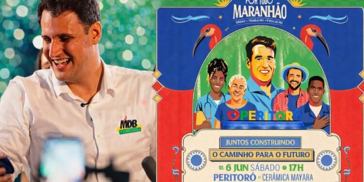 Peritoró recebe Orleans Brandão neste sábado para mais uma etapa do movimento Por Todo o Maranhão