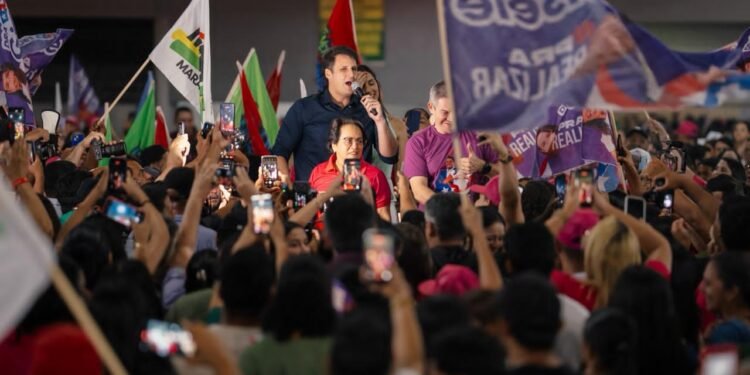 Por Todo Maranhão – Leste maranhense abraça pré-candidatura de Orleans Brandão em ato com mais de 10 mil pessoas em Timon