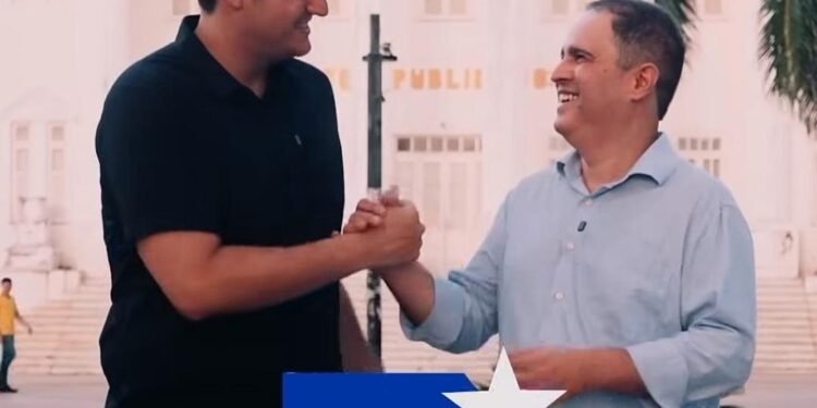 União de forças pelo Maranhão: Orleans Brandão e Edivaldo Holanda Jr.