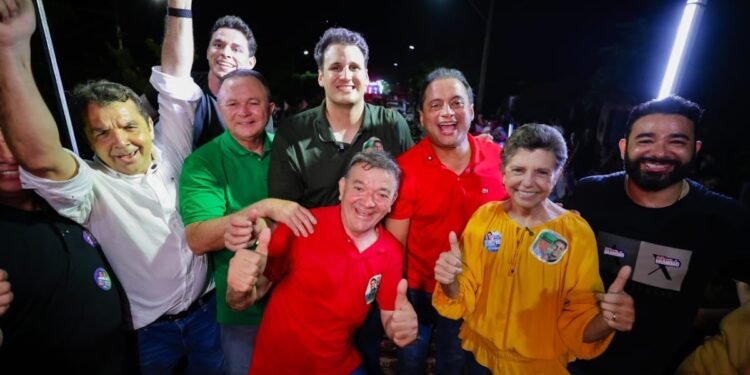 Orleans Brandão inicia campanha com adesivaços, multidões nas ruas e forte adesão popular