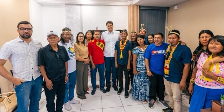 Orleans Brandão reúne-se com lideranças indígenas e assume compromisso com políticas de valorização dos povos originários