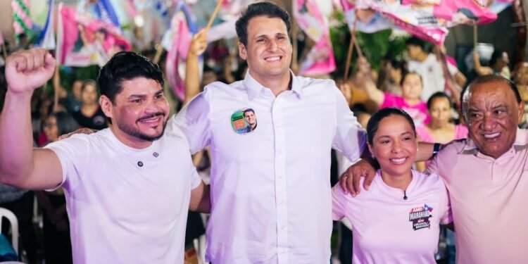 Orleans Brandão destaca trabalho social de Tharcianne Garcez em prol das mulheres durante lançamento de sua candidatura a deputada federal