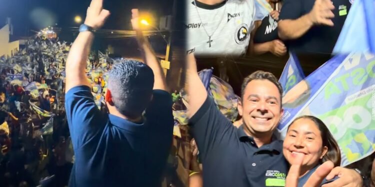 União e força política marcam lançamento da candidatura de Eric Costa em Barra do Corda