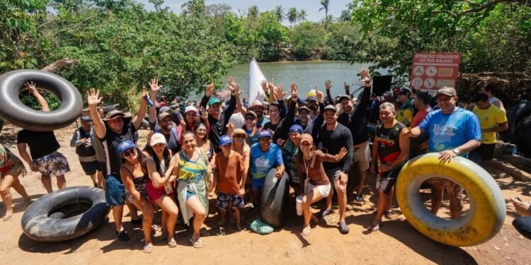 Orleans Brandão participa da tradicional ‘Descida do Rio Balsas’ e defende incentivo ao turismo e à cultura no município