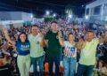 Orleans Brandão recebe apoio de Solange Almeida durante lançamento de candidatura: “Você está pronto para governar o Maranhão”