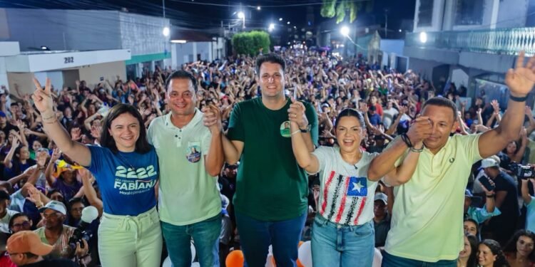 Orleans Brandão recebe apoio de Solange Almeida durante lançamento de candidatura: “Você está pronto para governar o Maranhão”