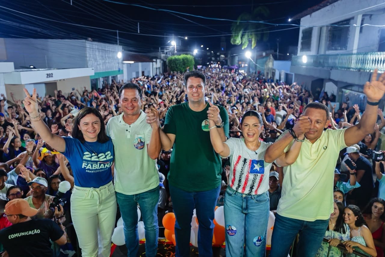 Orleans Brandão recebe apoio de Solange Almeida durante lançamento de candidatura: “Você está pronto para governar o Maranhão”
