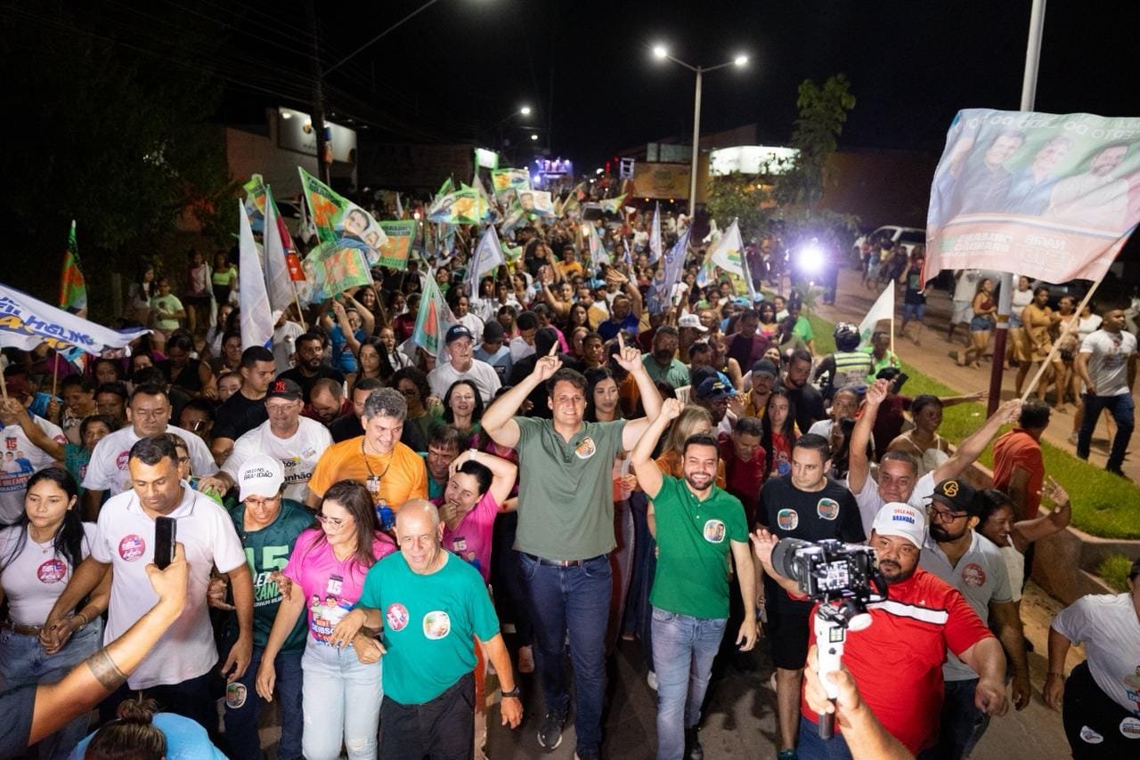 Caminhada com Orleans Brandão reúne 5 mil pessoas em Trizidela do Vale