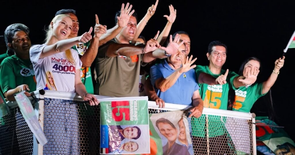 Orleans Brandão encerra maratona pela Região Tocantina com carreata em Ribeirãozinho