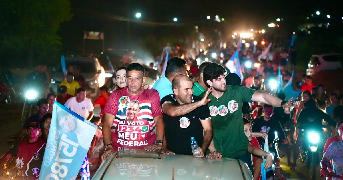 Davi Brandão toma conta das ruas de Capinzal do Norte