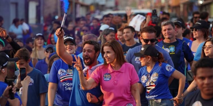 Ricardo Seidel intensifica campanha em Imperatriz com grandes caminhadas e forte mobilização popular