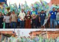 Caminhada vira grande arrastão em apoio à Dra. Natassia Weba, Fábio Macedo, Roseana Sarney e Orleans Brandão