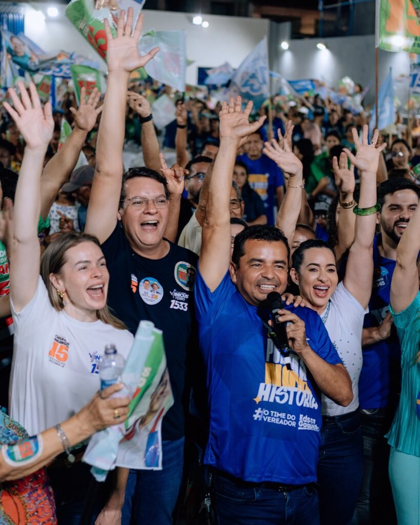 Vinícius Ferro reúne multidão em São Luís e consolida alianças políticas durante agenda na capital