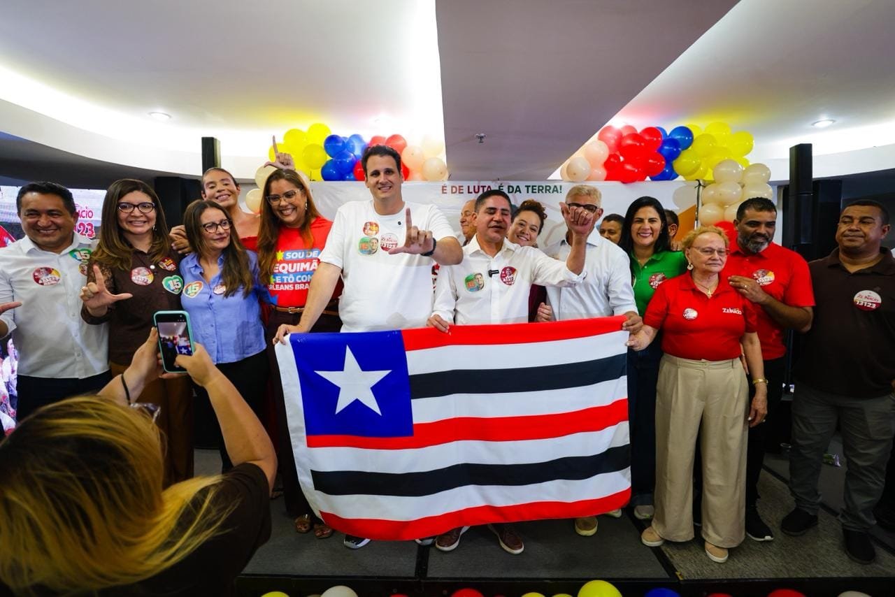 Orleans Brandão prestigia lançamento da candidatura de Zé Inácio e ressalta importância do petista para o Maranhão