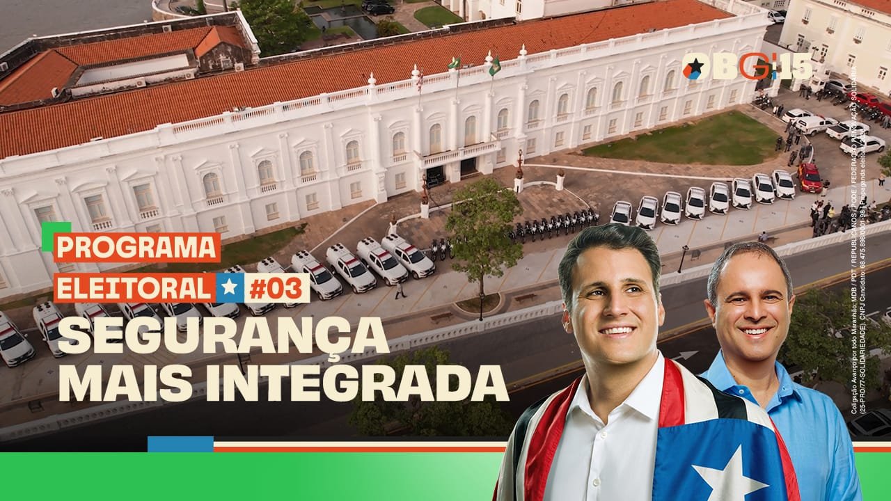 Em programa eleitoral, Orleans Brandão apresenta Cinturão da Paz e anuncia novas ações de combate ao crime e proteção às mulheres