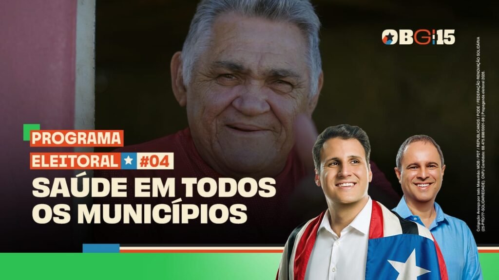 Orleans Brandão propõe ‘Saúde na Palma da Mão’ e descentralização dos serviços em novo programa eleitoral
