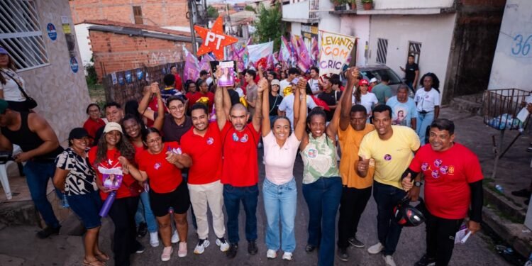 Cricielle reúne mais de 200 pessoas em caminhada no Coroadinho e Bom Jesus e amplia força da campanha