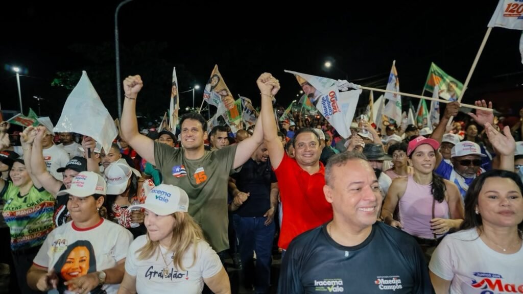Com 20 mil pessoas nas ruas, Orleans mostra mais uma vez sua força em Paço do Lumiar na corrida pelo Governo do Maranhão Com 20 mil pessoas nas ruas, Orleans mostra mais uma vez sua força em Paço do Lumiar na corrida pelo Governo do Maranhão