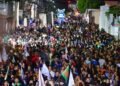 São Bento – Mar de gente recebe Orleans Brandão, que garante requalificação da malha viária de toda a Baixada Maranhense