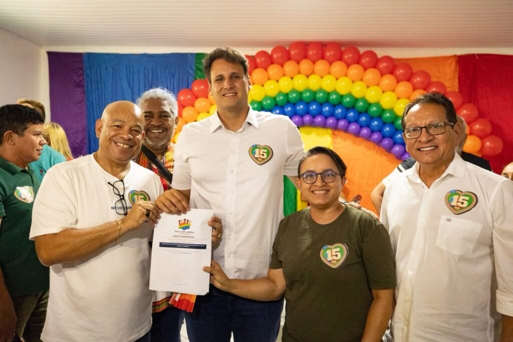 Orleans Brandão ouve movimento LGBTQIAPN+ e assume compromissos por políticas públicas mais efetivas no Maranhão
