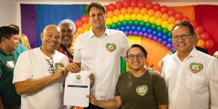 Orleans Brandão ouve movimento LGBTQIAPN+ e assume compromissos por políticas públicas mais efetivas no Maranhão