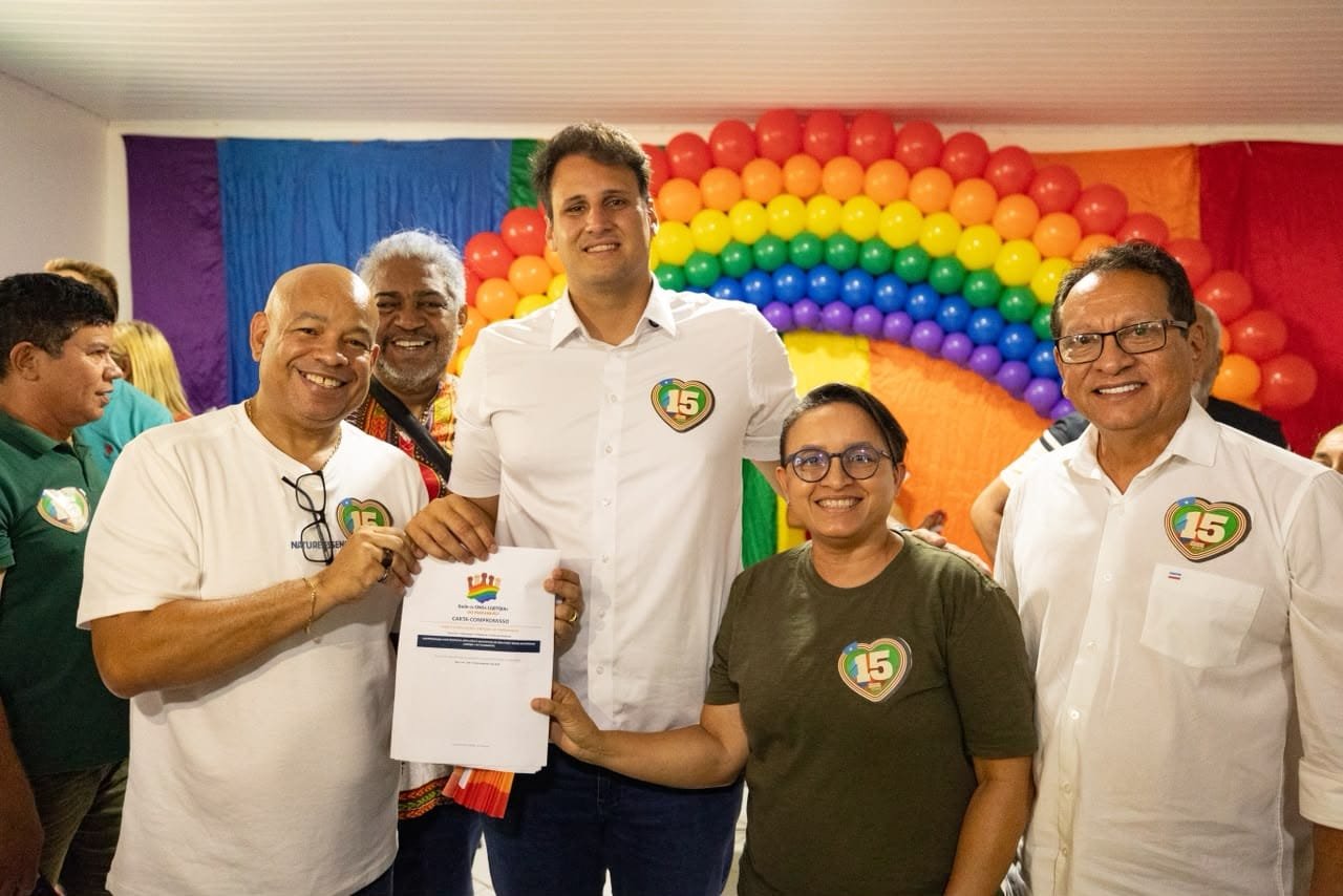 Orleans Brandão ouve movimento LGBTQIAPN+ e assume compromissos por políticas públicas mais efetivas no Maranhão
