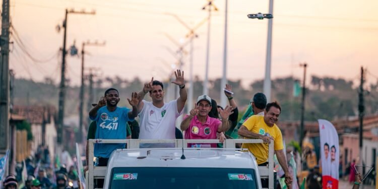 Cidelândia vive tarde de mobilização com carreata de Orleans Brandão