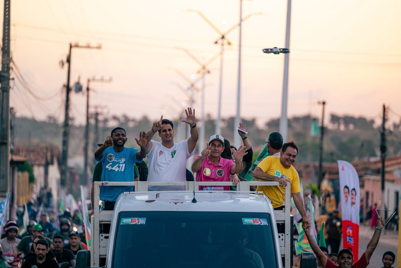 Cidelândia vive tarde de mobilização com carreata de Orleans Brandão