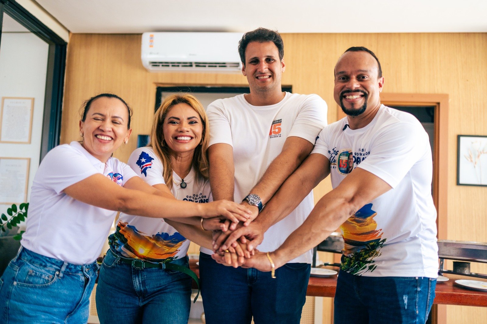 Orleans Brandão é recebido por lideranças em Bom Jesus das Selvas e reforça compromisso com pauta feminina