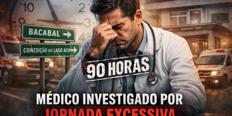Médico investigado por suposta jornada de 90 horas semanais em três vínculos públicos e privados de saúde no Maranhão