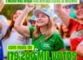 Histórica: Iracema Vale atinge 178 mil votos e se elege deputada federal no Maranhão